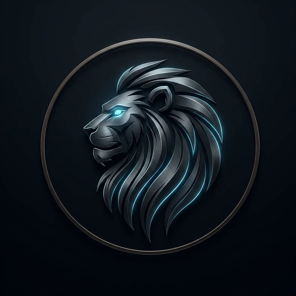 Virtual Goldmine (VGM) lion emblem